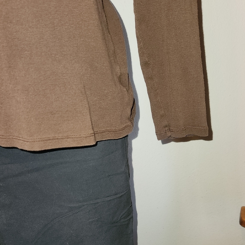 Brown Long Sleeve Top - Picture 2 of 6